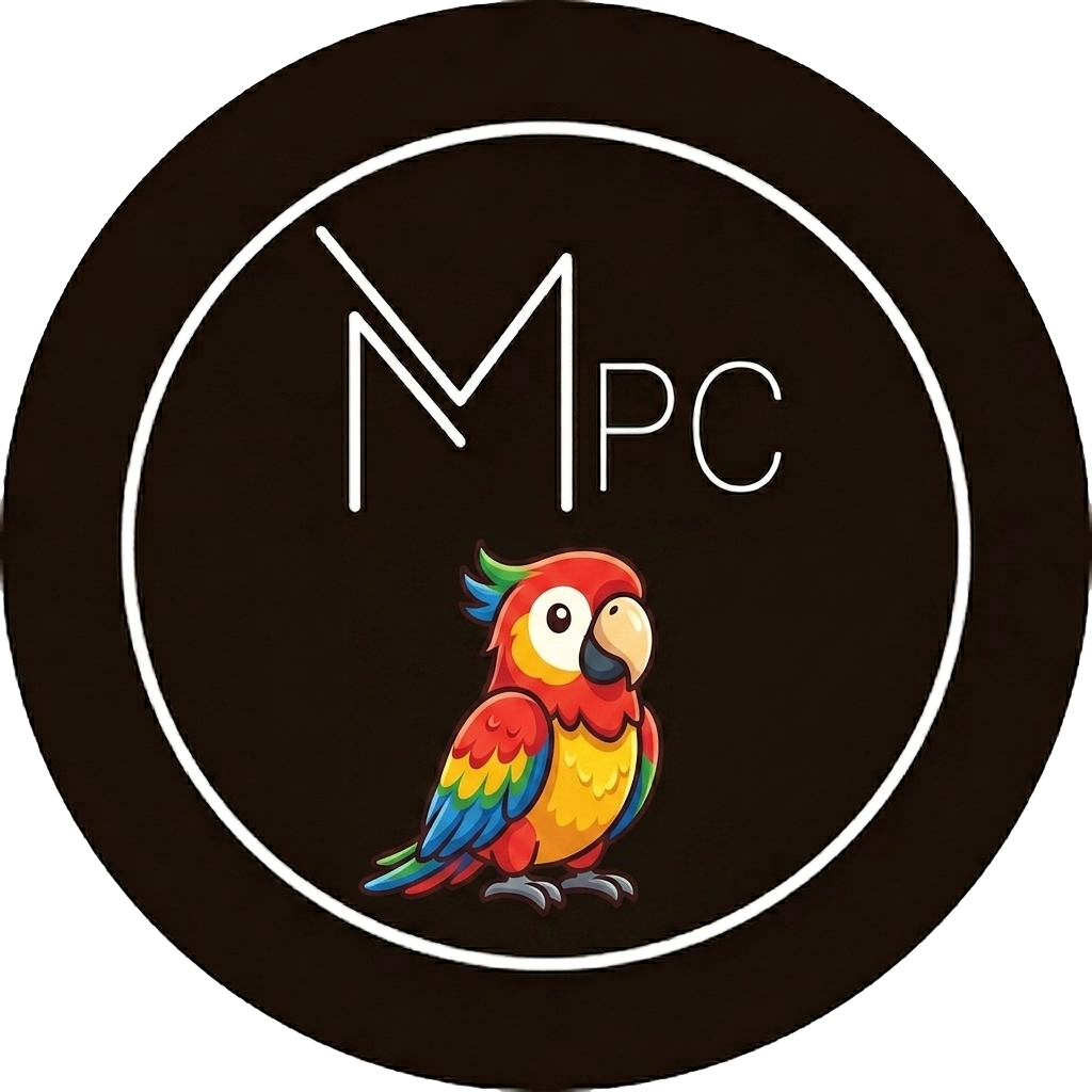 Logo del grupo Parrots para clases de inglés infantil de 1 a 3 años en Astorga
